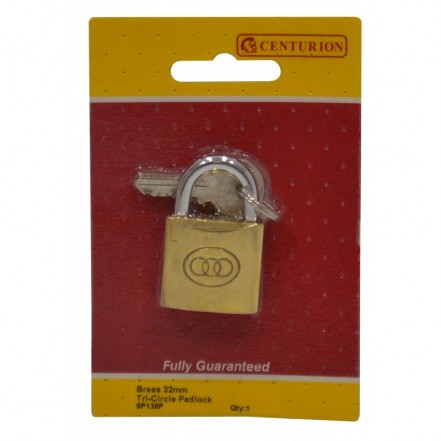 Securit Brass Padlock 20mm 3/4"