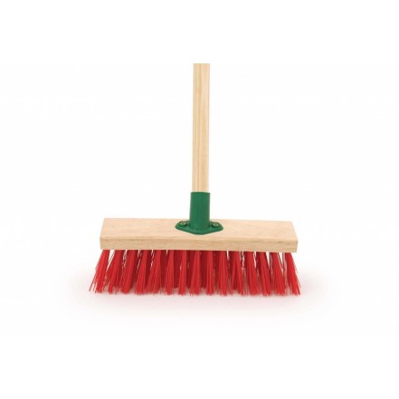 Bentley Red PVC Broom & Handle