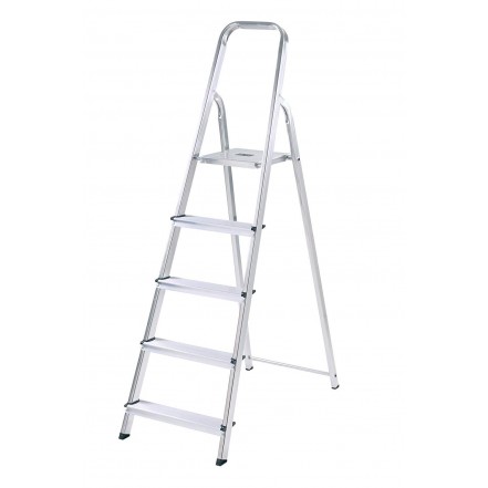 SupaTool Aluminium Stepladder 5 Tread