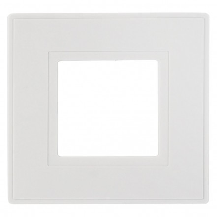 Dencon White Finger Plates for Flush Wall Switches