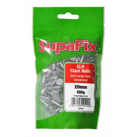 SupaFix Clout Nails - Large Head