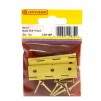 Centurion Brass Butt Hinges Self Colour (Pair) 50mm