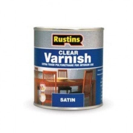 Rustins Polyurethane Satin Varnish 1L