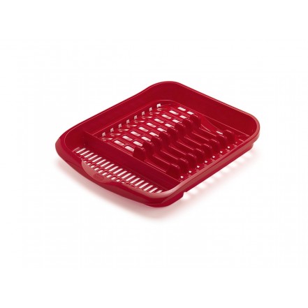 Addis Plate Dish Draining Rack Roasted Red