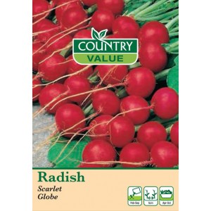 Mr.Fothergill's Radish Scarlet Globe