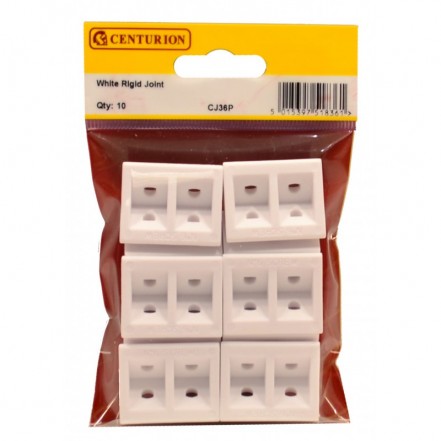 Centurion White Rigid Joints 10pk