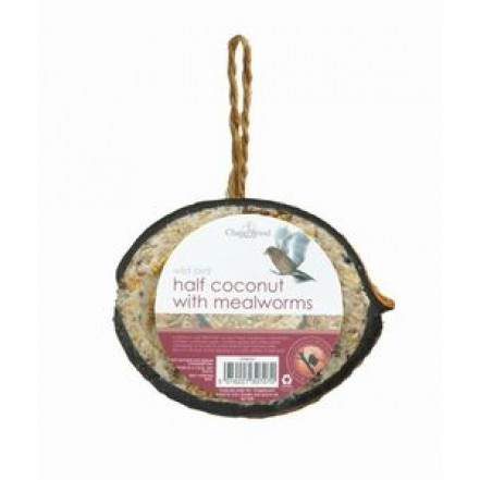 Peckish Half Coconut With Mealworms