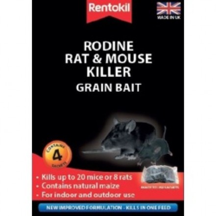 Rentokil Rodine Rat & Mouse Killer Grain Bait