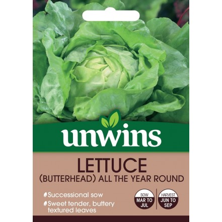 Unwins Lettuce (Butterhead) All The Year Round