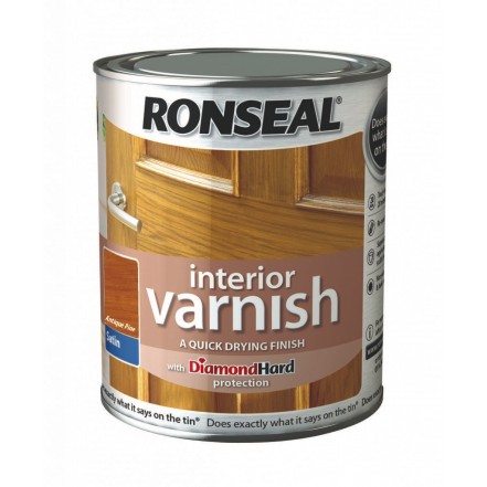 Ronseal Interior Varnish Quick Dry Satin